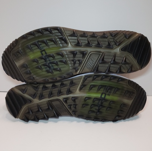 Nike Men’s Flyknit Racer G Golf Shoes Black White - Picture 7 of 7